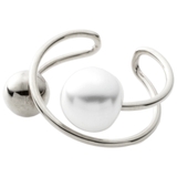 シルバー | イヤーカフ 金属アレルギー ニッケルフリー | CREAM-DOT