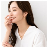 金属アレルギー対応 ピアス フープピアス | CREAM-DOT | 詳細画像2