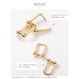 金属アレルギー対応 ピアス フープピアス | CREAM-DOT | 詳細画像6
