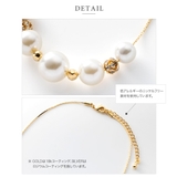 ネックレス 18kコーティング レディース | CREAM-DOT | 詳細画像6 