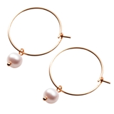 ピンクゴールド | ピアス フープピアス 金属アレルギー | CREAM-DOT