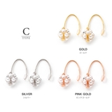 選べる3タイプ ピアス フックピアス | CREAM-DOT | 詳細画像7