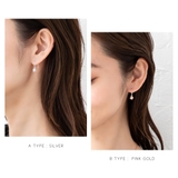 選べる3タイプ ピアス フックピアス | CREAM-DOT | 詳細画像10