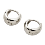 シルバー | 金属アレルギー対応 ピアス フープピアス | CREAM-DOT