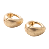 ヴィンテージゴールド | 金属アレルギー対応 ピアス フープピアス | CREAM-DOT