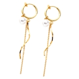 ゴールド | イヤリング 金属アレルギー ニッケルフリー | CREAM-DOT