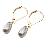 グレー | ピアス フックピアス 金属アレルギー | CREAM-DOT