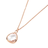 ピンクゴールド | 金属アレルギー対応 ネックレス ロングネックレス | CREAM-DOT
