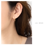 ピアス フックピアス 金属アレルギー | CREAM-DOT | 詳細画像12 