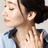 金属アレルギー対応 ピアス フープピアス | CREAM-DOT | 詳細画像8 