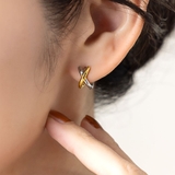 金属アレルギー対応 ピアス フープピアス | CREAM-DOT | 詳細画像1 