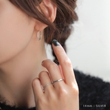 ステンレス製 ピアス フープピアス | CREAM-DOT | 詳細画像12 