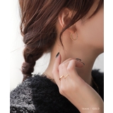 ステンレス製 ピアス フープピアス | CREAM-DOT | 詳細画像13 