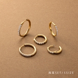ステンレス製 ピアス フープピアス | CREAM-DOT | 詳細画像1 