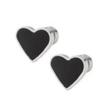 ブラック×シルバー | ピアス ステンレス 金属アレルギー | CREAM-DOT