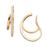 ゴールド | イヤーカフ 金属アレルギー ニッケルフリー | CREAM-DOT