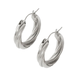 シルバー | ステンレス製 ピアス 金属アレルギー | CREAM-DOT