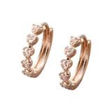 ピンクゴールド | 金属アレルギー対応 ピアス ニッケルフリー | CREAM-DOT