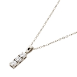 シルバー | サージカルステンレス 金属アレルギー対応 ネックレス | CREAM-DOT