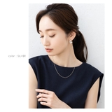 ピアス シルバーポスト 低アレルギー | CREAM-DOT | 詳細画像8