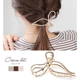 バンスクリップ ヘアクリップ レディース | CREAM-DOT | 詳細画像1