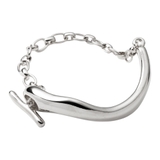 シルバー | バングル レディース ブレスレット | CREAM-DOT