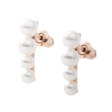 ピンクゴールド | 選べる イヤリング ピアス | CREAM-DOT