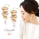 ピアス フックピアス 金属アレルギー | CREAM-DOT | 詳細画像1