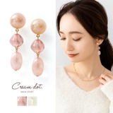 ピアス チタンポスト 低アレルギー | CREAM-DOT | 詳細画像1