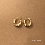 ステンレス製 選べる3サイズ ピアス | CREAM-DOT | 詳細画像5 