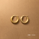 ステンレス製 選べる3サイズ ピアス | CREAM-DOT | 詳細画像6 