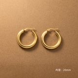 ステンレス製 選べる3サイズ ピアス | CREAM-DOT | 詳細画像7 