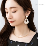 ピアス レディース マーブル | CREAM-DOT | 詳細画像5 