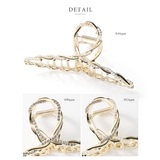 バンスクリップ ヘアクリップ レディース | CREAM-DOT | 詳細画像7 