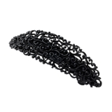 A：ブラック | バレッタ ヘアクリップ ヘアアクセサリー | CREAM-DOT