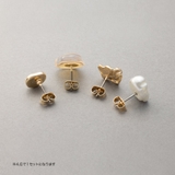 4点セット ピアス チタンポスト | CREAM-DOT | 詳細画像3