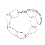 シルバー | ブレスレット レディース チェーン | CREAM-DOT