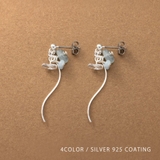 ピアス レディース チタンポスト | CREAM-DOT | 詳細画像1 