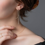 ピアス レディース ビジューライン | CREAM-DOT | 詳細画像7 