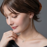 ピアス レディース ビジューライン | CREAM-DOT | 詳細画像8 