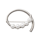 シルバー | ブローチ フォーマル 卒業式 | CREAM-DOT