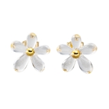 クリア | ピアス チタンポスト 低アレルギー | CREAM-DOT