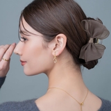 バンスクリップ ヘアクリップ リボン | CREAM-DOT | 詳細画像11