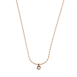 ピンクゴールド | サージカルステンレス 金属アレルギー対応 ネックレス | CREAM-DOT