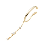 A:ゴールド | 金属アレルギー対応 イヤーカフ ニッケルフリー | CREAM-DOT