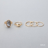 金属アレルギー対応 5点セット リング | CREAM-DOT | 詳細画像4 