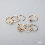 金属アレルギー対応 7点セット リング | CREAM-DOT | 詳細画像4 