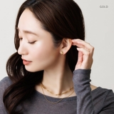 金属アレルギー対応 穴不要 ピアス見え | CREAM-DOT | 詳細画像8 