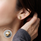 金属アレルギー対応 穴不要 ピアス見え | CREAM-DOT | 詳細画像1 