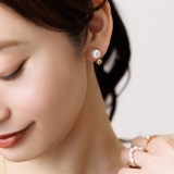 金属アレルギー対応 穴不要 ピアス見え | CREAM-DOT | 詳細画像9 